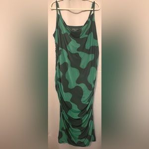 Spaghetti Strap Fitted Dress